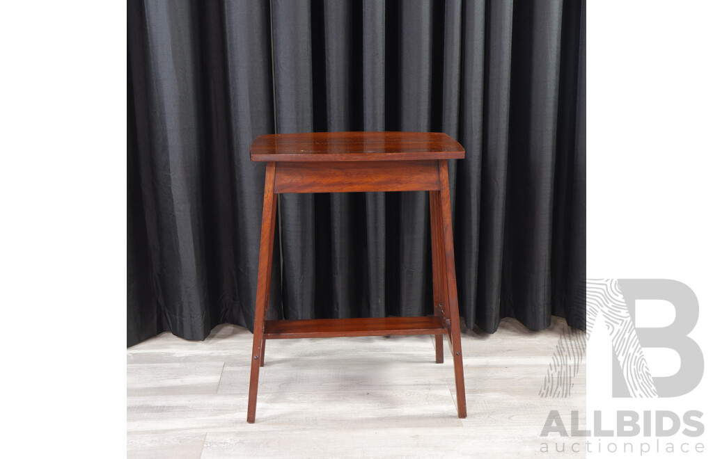 Late Edwardian Mahogany Side Table
