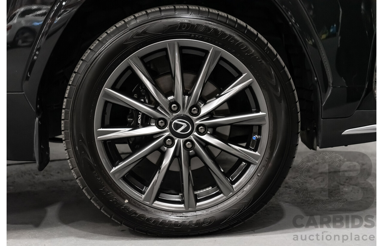 04/2022 Lexus LX600 F-Sport (4x4) MY22 VJA310R 5d Wagon Sapphire Black Metallic Twin Turbo 3.5L