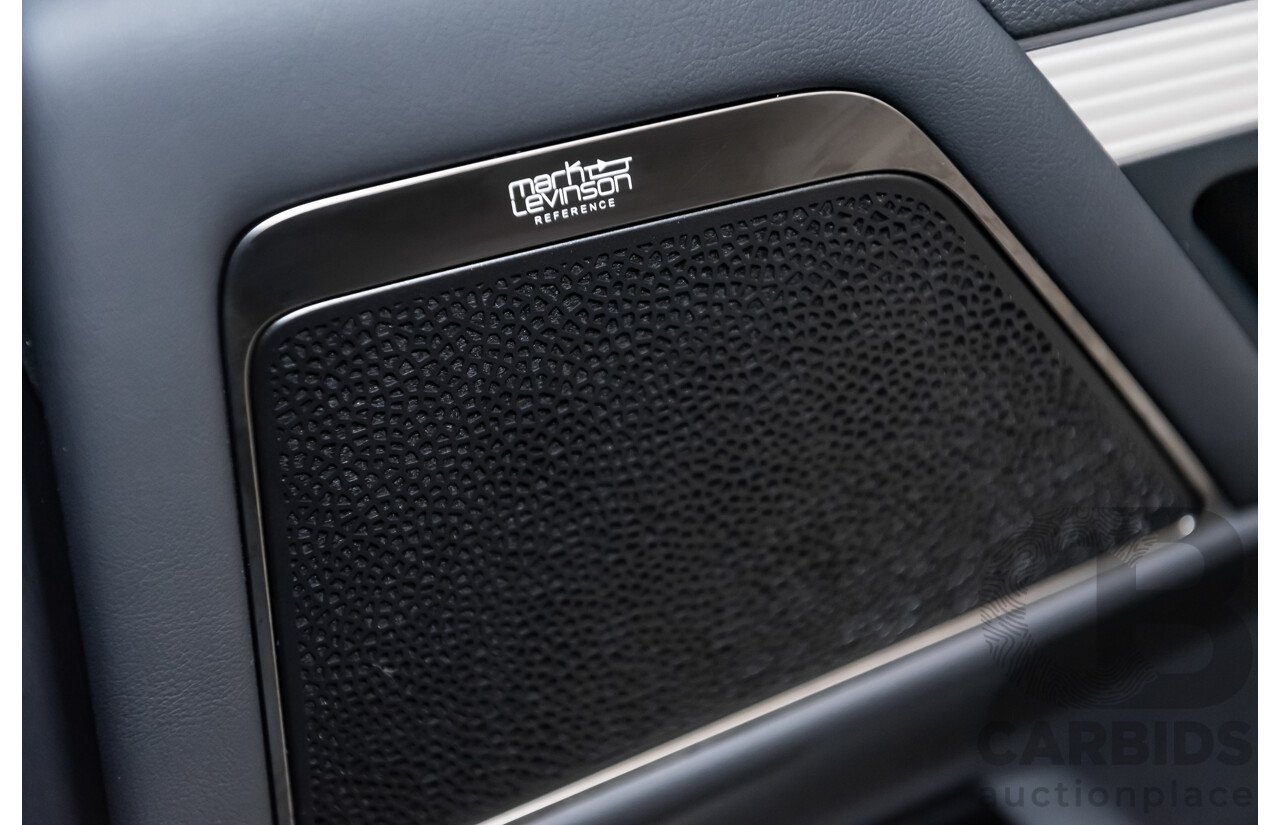 04/2022 Lexus LX600 F-Sport (4x4) MY22 VJA310R 5d Wagon Sapphire Black Metallic Twin Turbo 3.5L