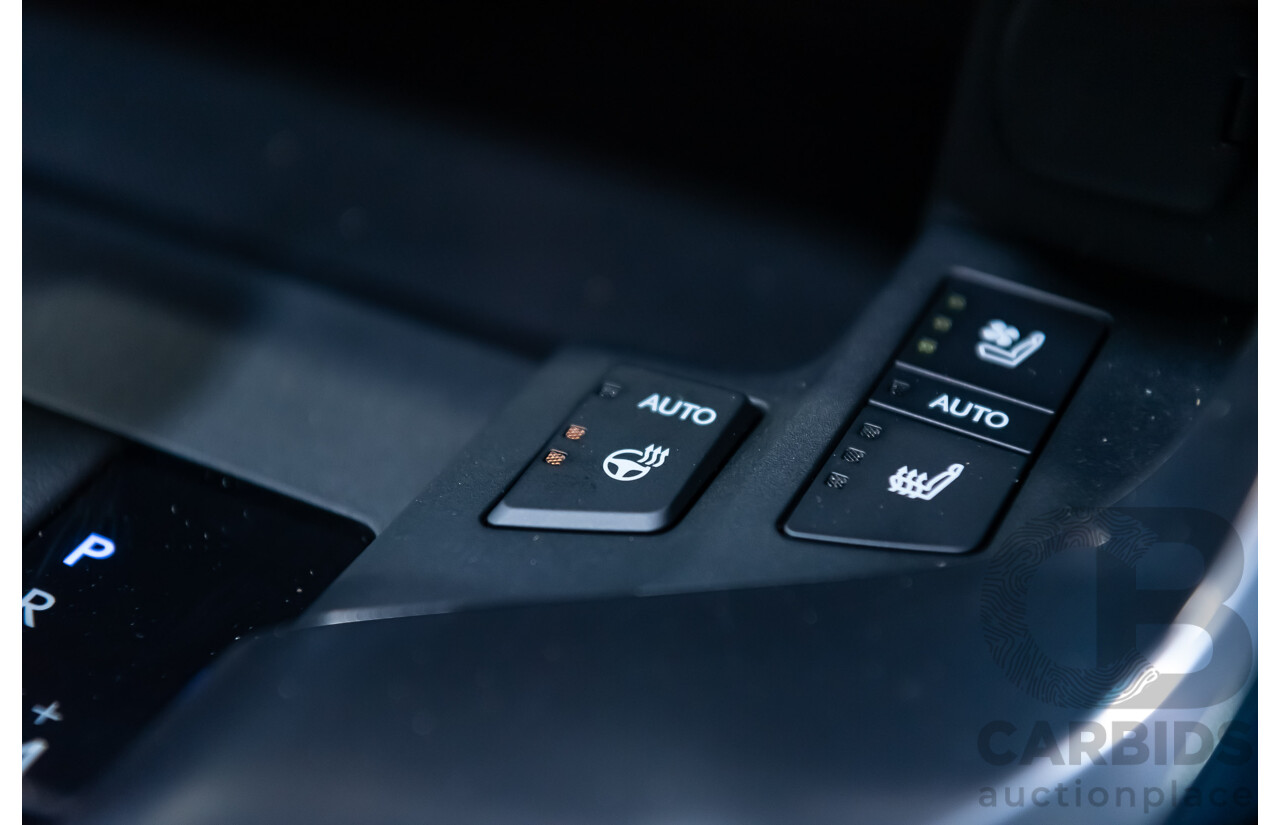 04/2022 Lexus LX600 F-Sport (4x4) MY22 VJA310R 5d Wagon Sapphire Black Metallic Twin Turbo 3.5L