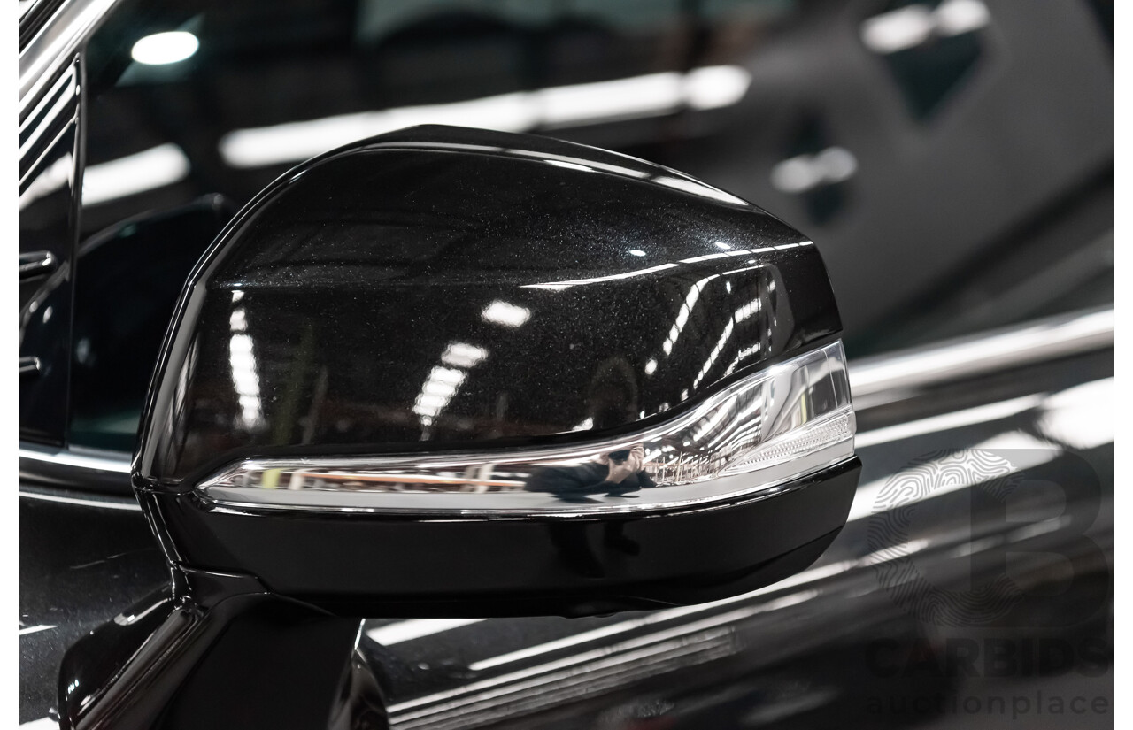 04/2022 Lexus LX600 F-Sport (4x4) MY22 VJA310R 5d Wagon Sapphire Black Metallic Twin Turbo 3.5L