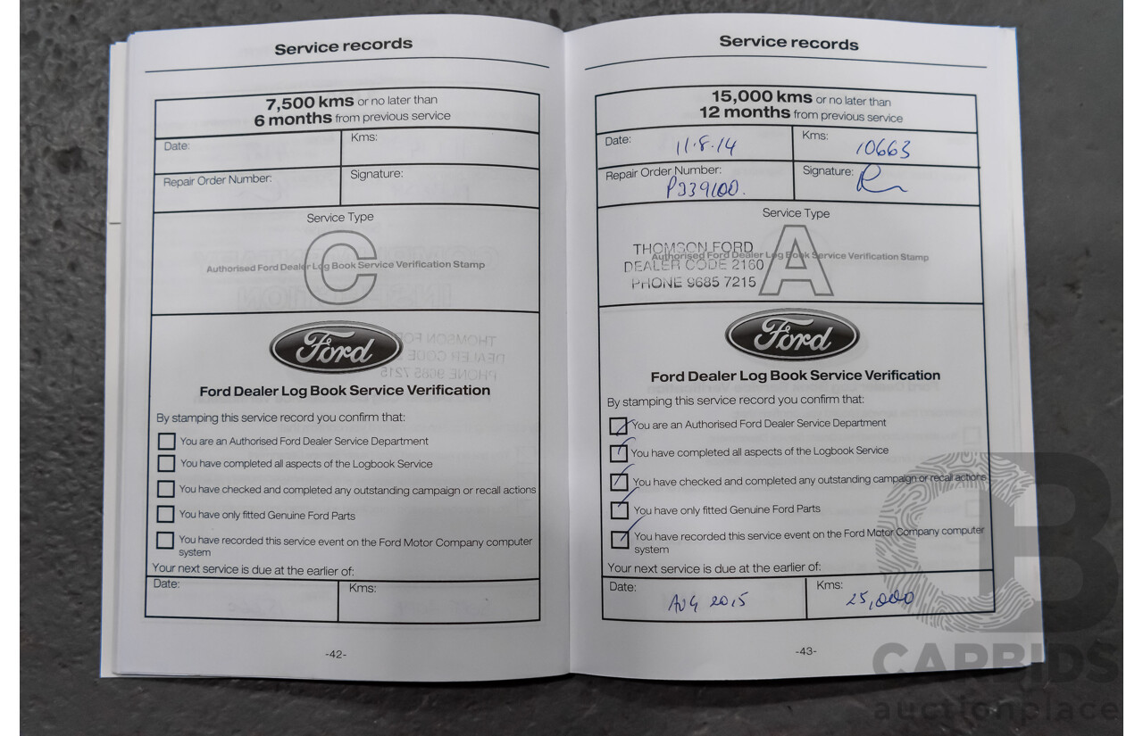 7/2013 Ford Focus Ambiente LW MK2 4d Sedan Metallic Ingot Silver 1.6L