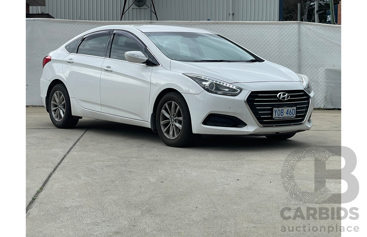 7/2015 Hyundai i40 Active VF4 SERIES II 4d Sedan White 1.7L