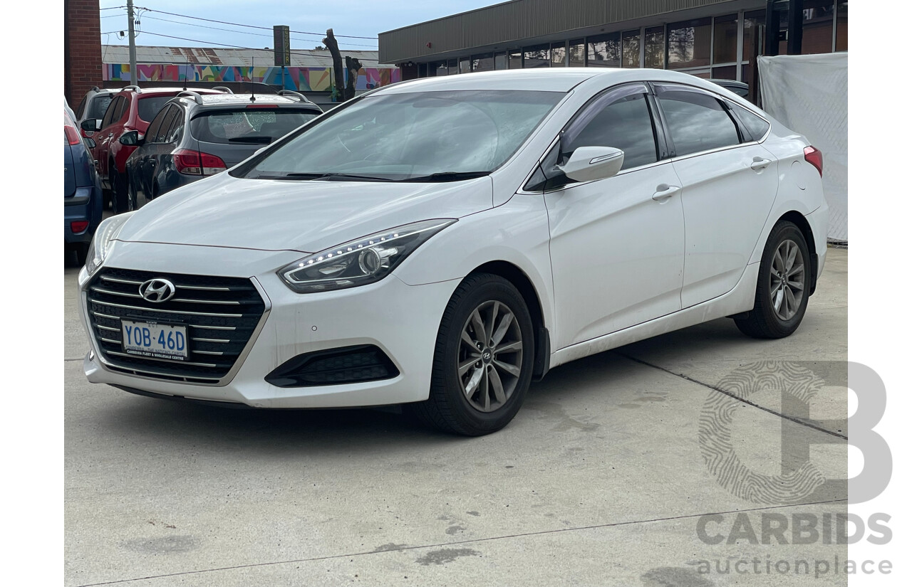 7/2015 Hyundai i40 Active VF4 SERIES II 4d Sedan White 1.7L