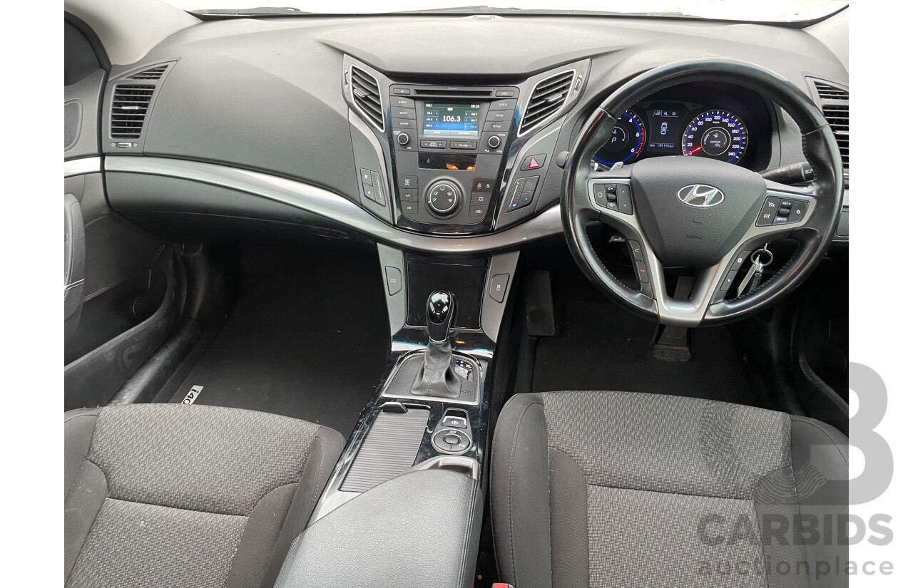 7/2015 Hyundai i40 Active VF4 SERIES II 4d Sedan White 1.7L