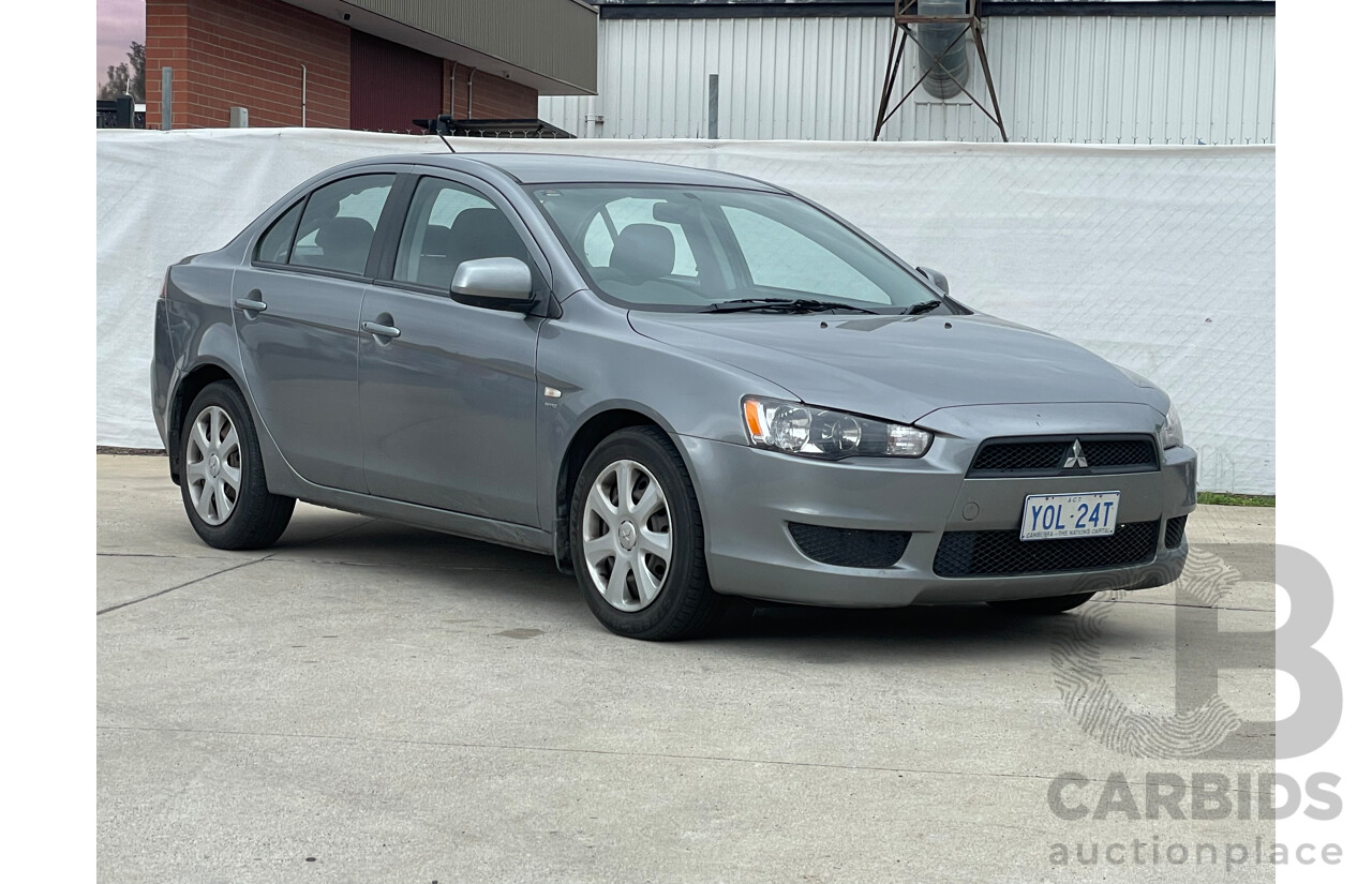 11/2011 Mitsubishi Lancer ES CJ MY12 4d Sedan Silver 2.0L