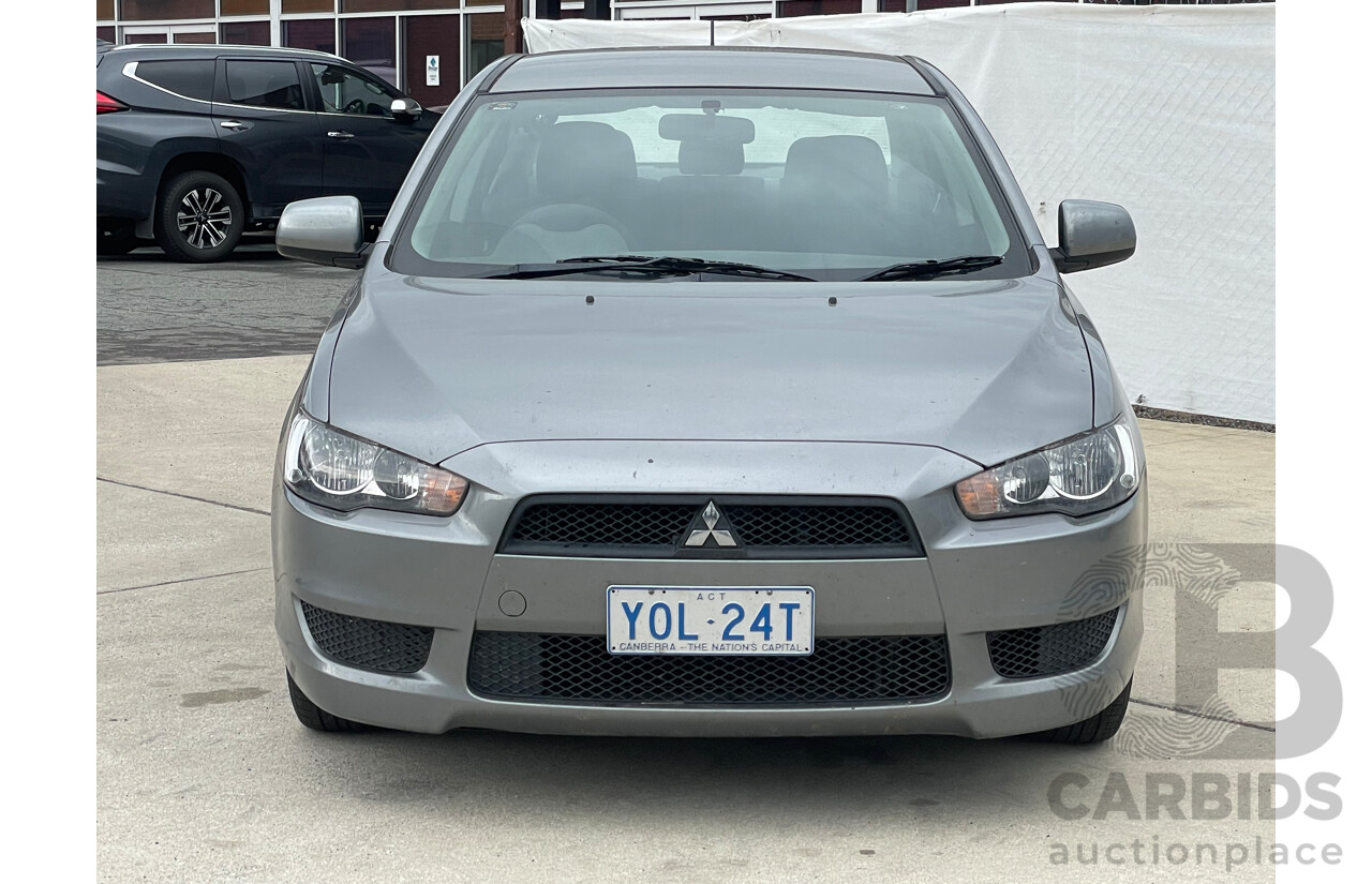 11/2011 Mitsubishi Lancer ES CJ MY12 4d Sedan Silver 2.0L