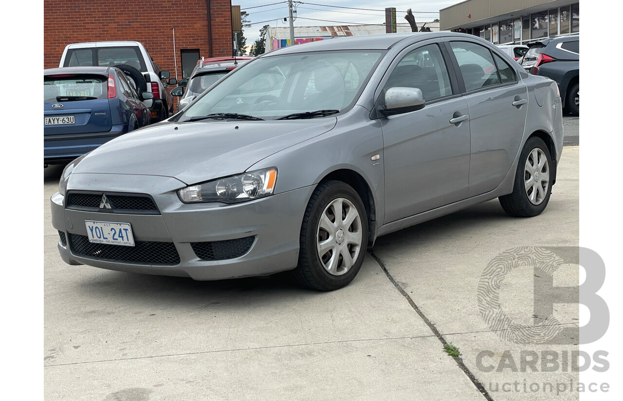 11/2011 Mitsubishi Lancer ES CJ MY12 4d Sedan Silver 2.0L