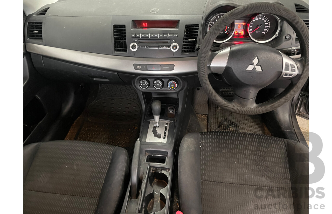 11/2011 Mitsubishi Lancer ES CJ MY12 4d Sedan Silver 2.0L