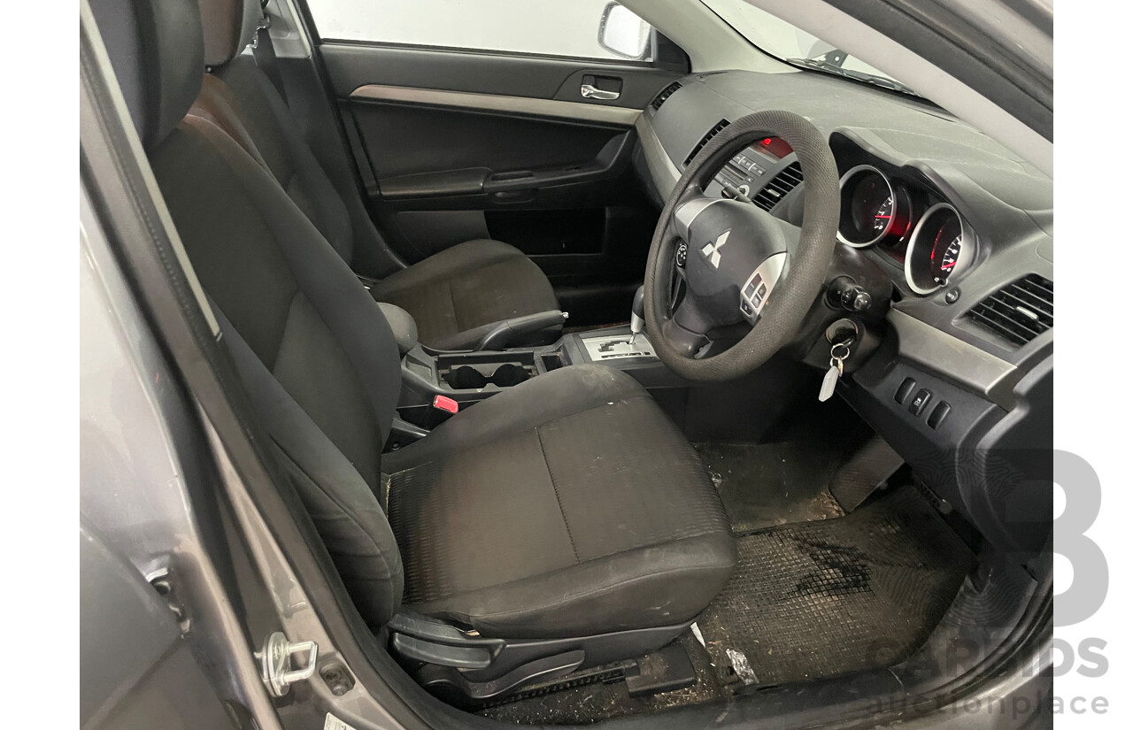 11/2011 Mitsubishi Lancer ES CJ MY12 4d Sedan Silver 2.0L