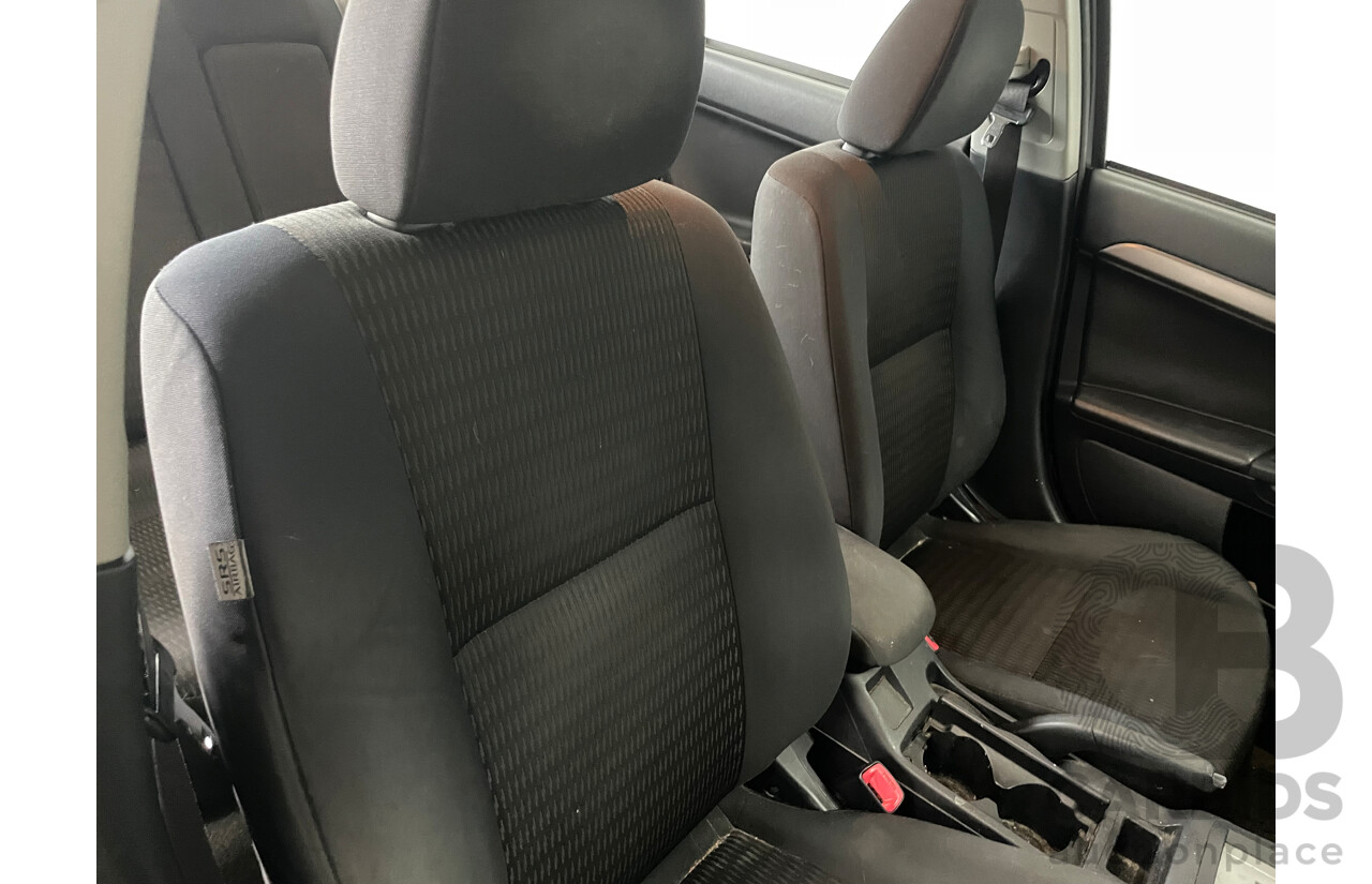 11/2011 Mitsubishi Lancer ES CJ MY12 4d Sedan Silver 2.0L