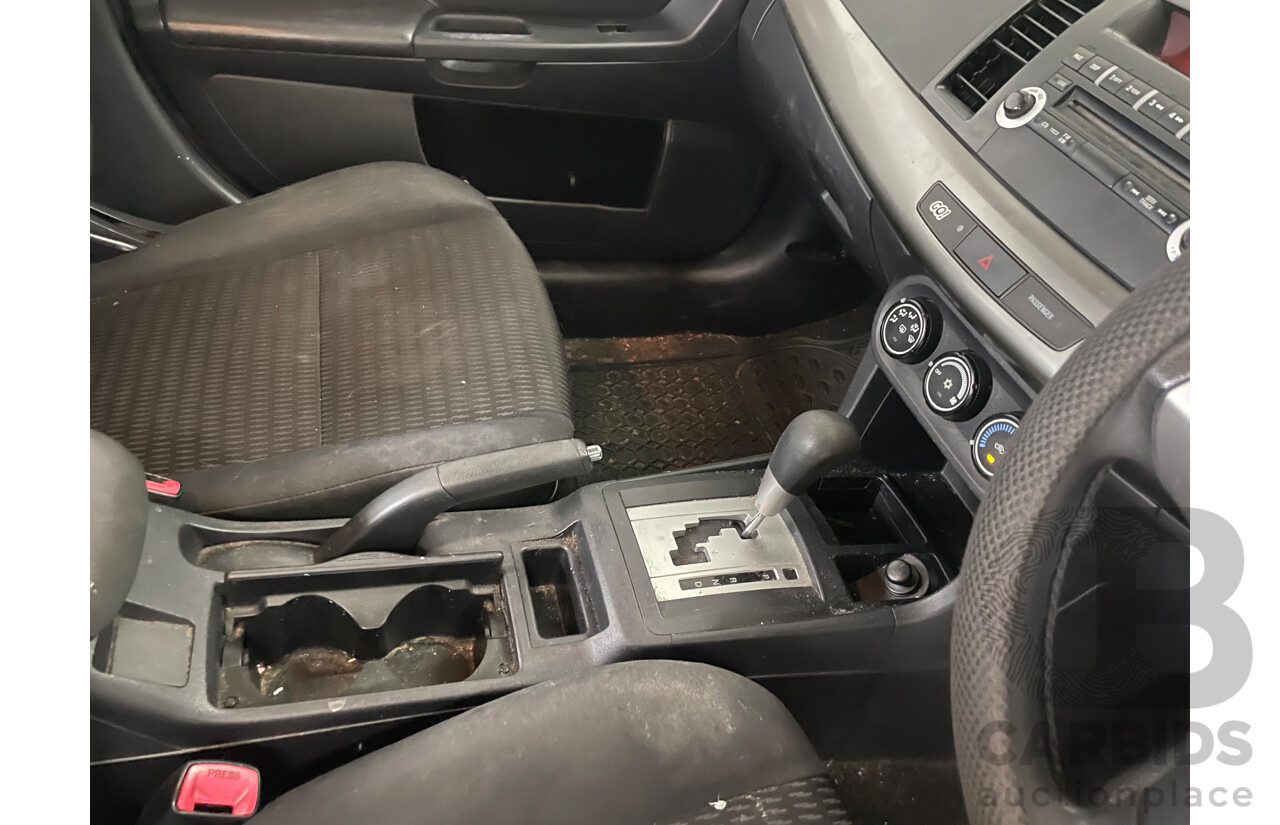 11/2011 Mitsubishi Lancer ES CJ MY12 4d Sedan Silver 2.0L