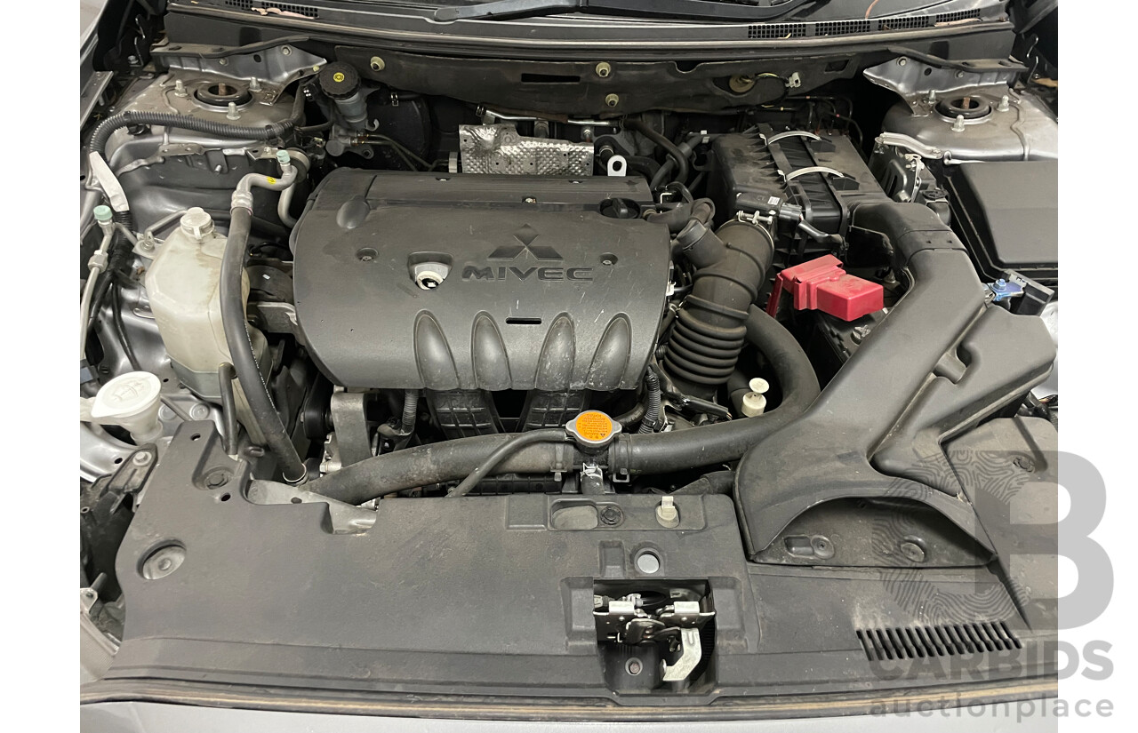 11/2011 Mitsubishi Lancer ES CJ MY12 4d Sedan Silver 2.0L