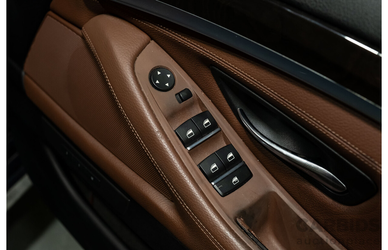 1/2011 BMW 535d F10 MY11 4d Sedan Metallic Blue Twin Turbo Diesel 3.0L