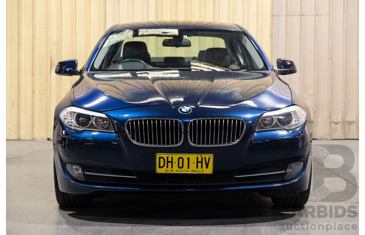 1/2011 BMW 535d F10 MY11 4d Sedan Metallic Blue Twin Turbo Diesel 3.0L