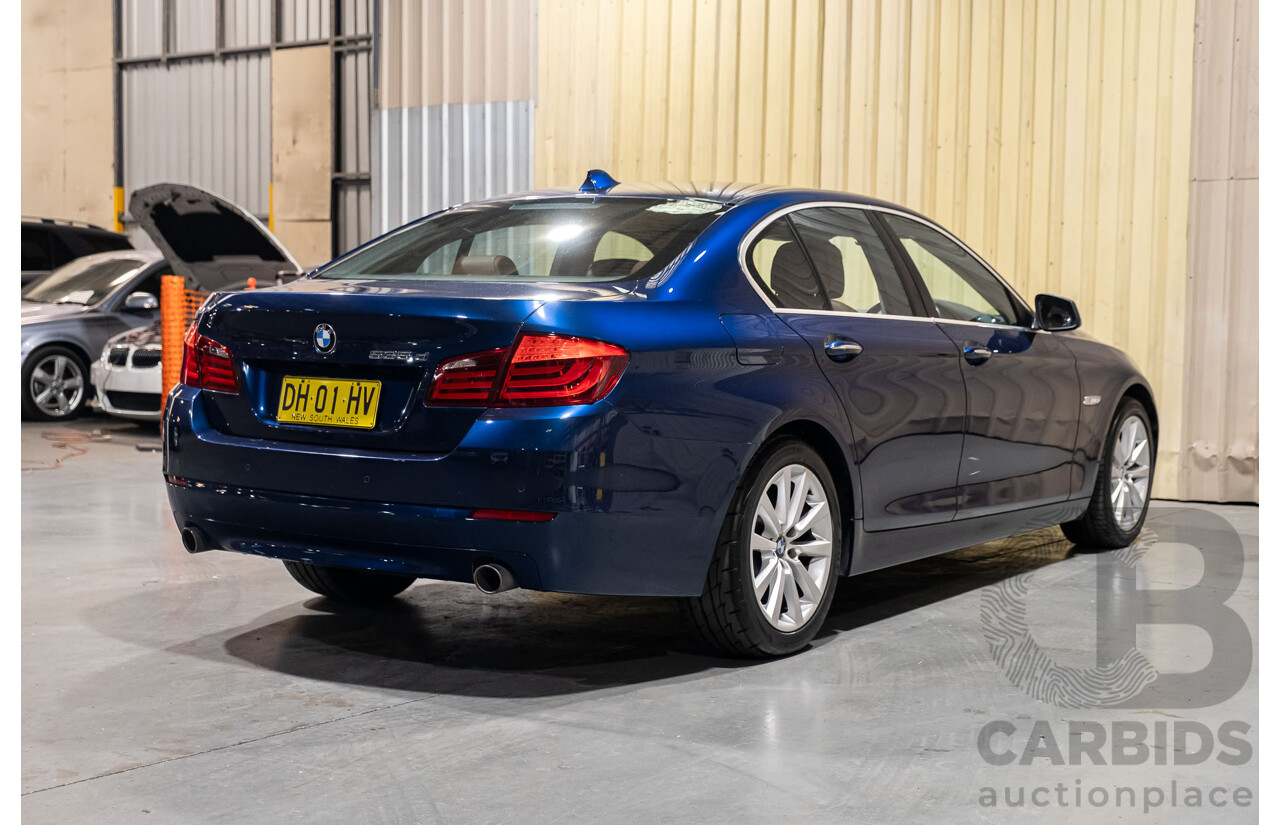 1/2011 BMW 535d F10 MY11 4d Sedan Metallic Blue Twin Turbo Diesel 3.0L