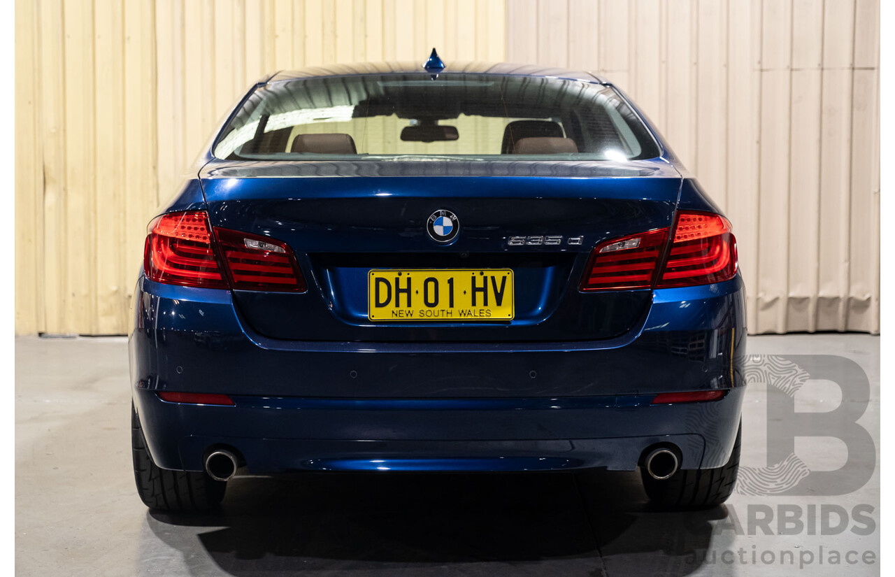 1/2011 BMW 535d F10 MY11 4d Sedan Metallic Blue Twin Turbo Diesel 3.0L