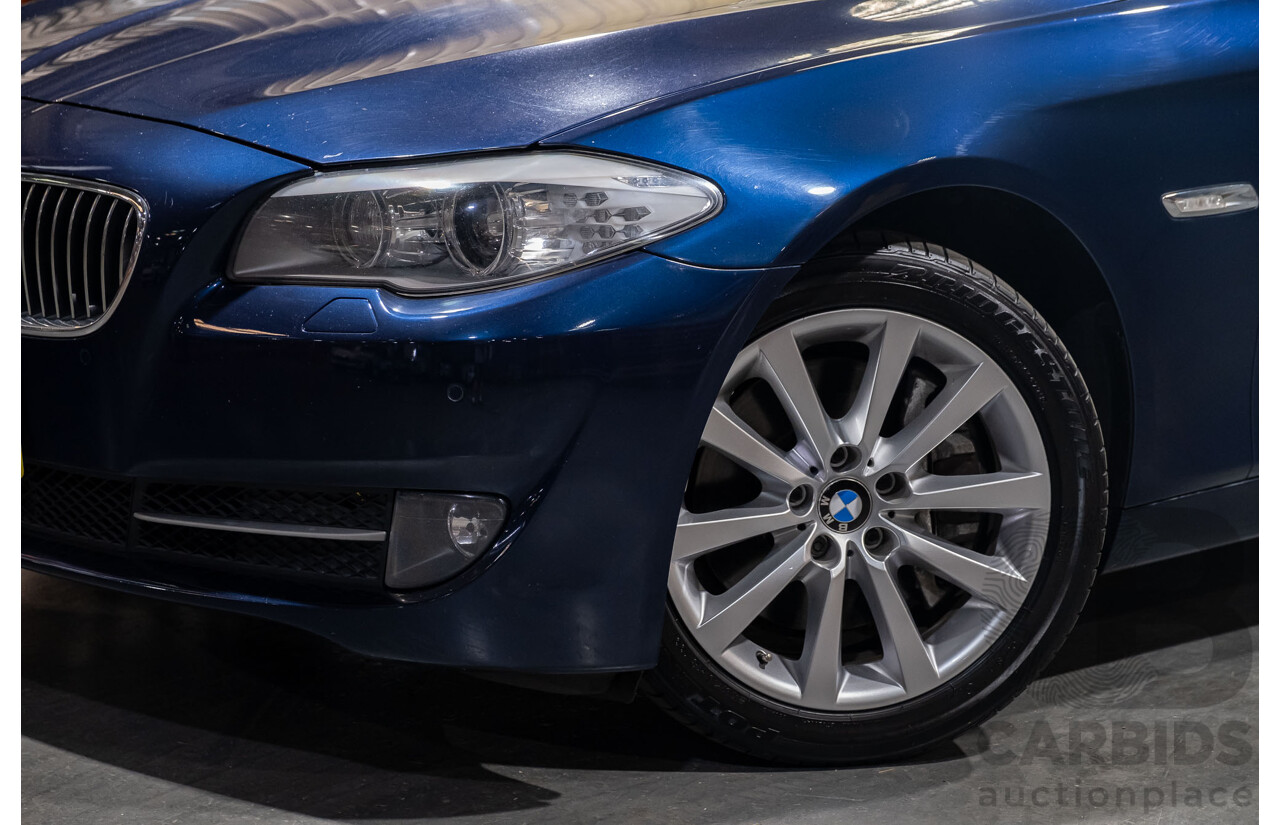 1/2011 BMW 535d F10 MY11 4d Sedan Metallic Blue Twin Turbo Diesel 3.0L