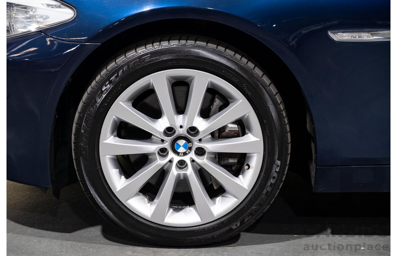 1/2011 BMW 535d F10 MY11 4d Sedan Metallic Blue Twin Turbo Diesel 3.0L