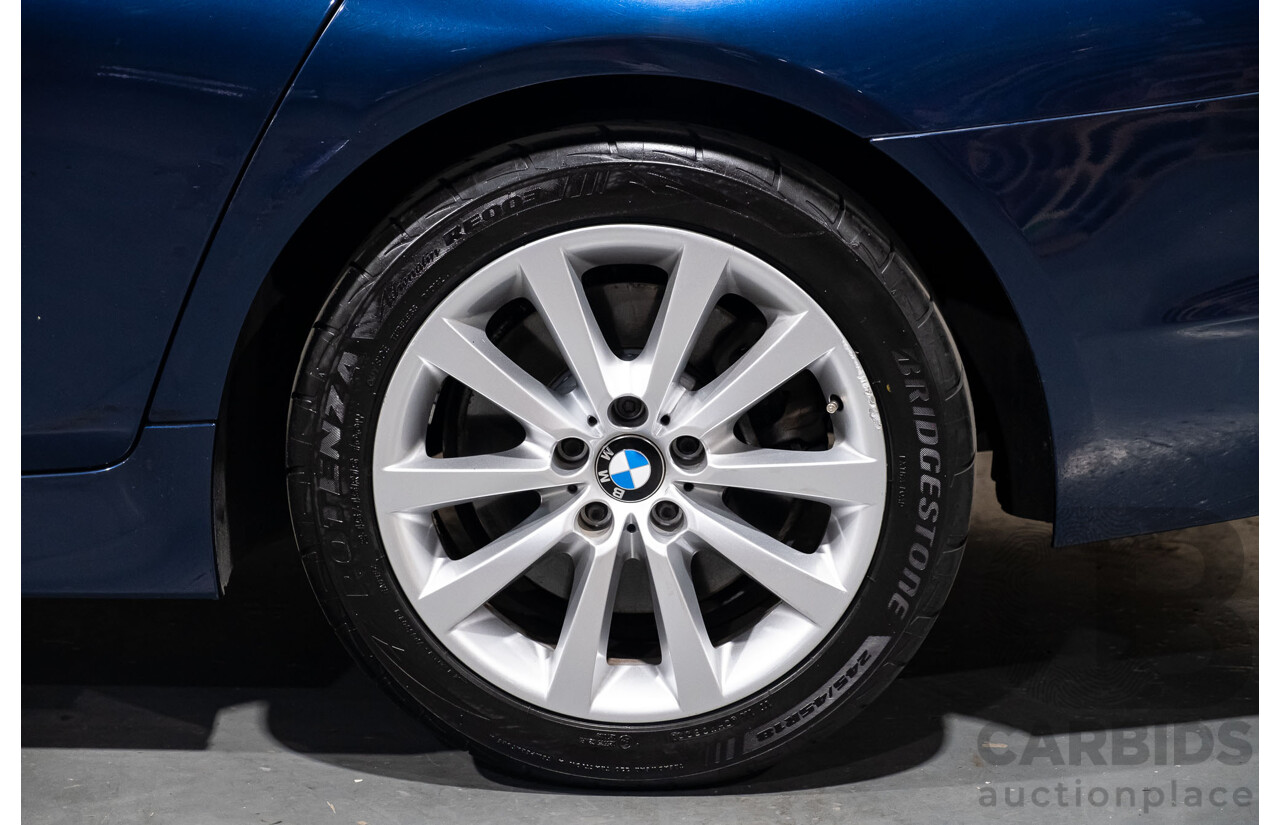 1/2011 BMW 535d F10 MY11 4d Sedan Metallic Blue Twin Turbo Diesel 3.0L