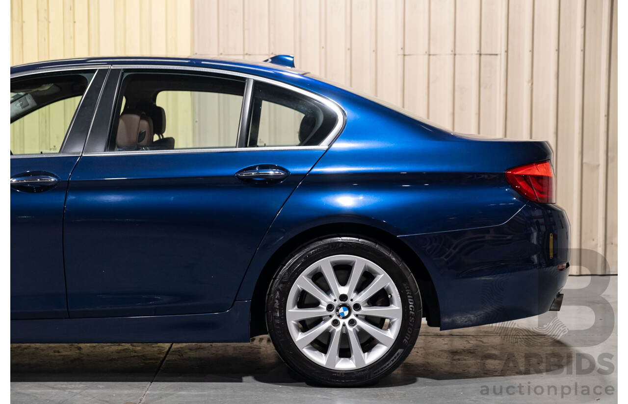 1/2011 BMW 535d F10 MY11 4d Sedan Metallic Blue Twin Turbo Diesel 3.0L