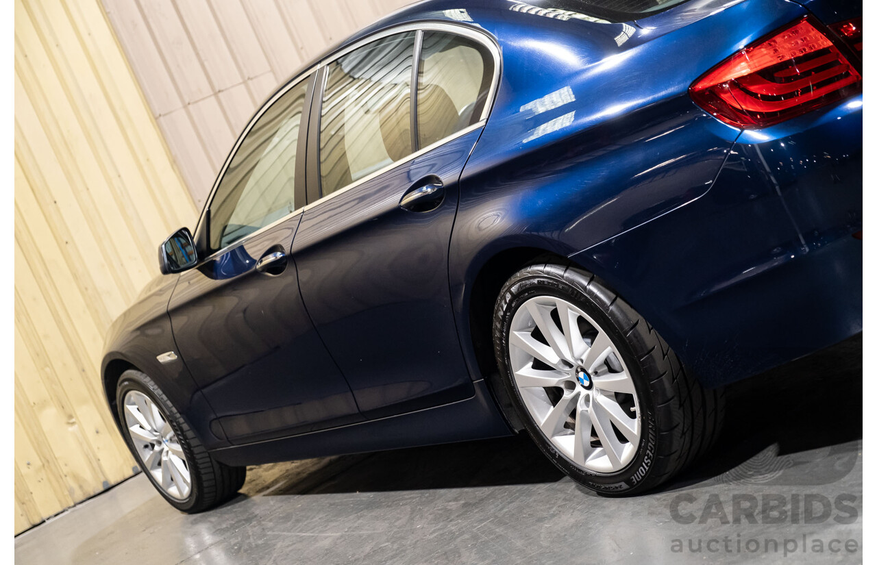 1/2011 BMW 535d F10 MY11 4d Sedan Metallic Blue Twin Turbo Diesel 3.0L