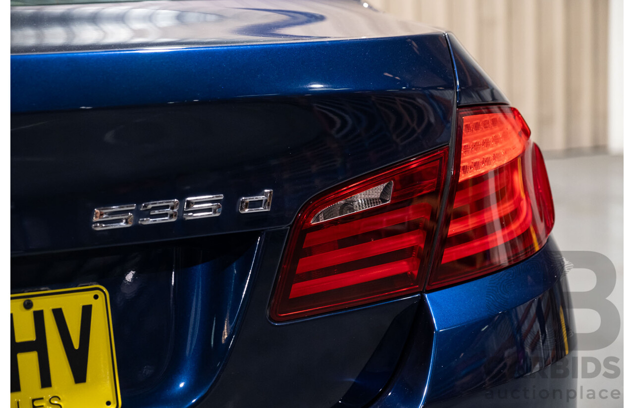 1/2011 BMW 535d F10 MY11 4d Sedan Metallic Blue Twin Turbo Diesel 3.0L