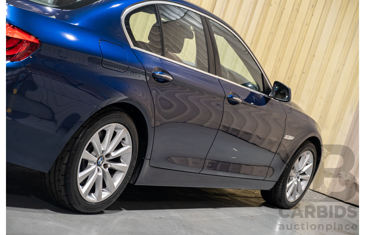 1/2011 BMW 535d F10 MY11 4d Sedan Metallic Blue Twin Turbo Diesel 3.0L