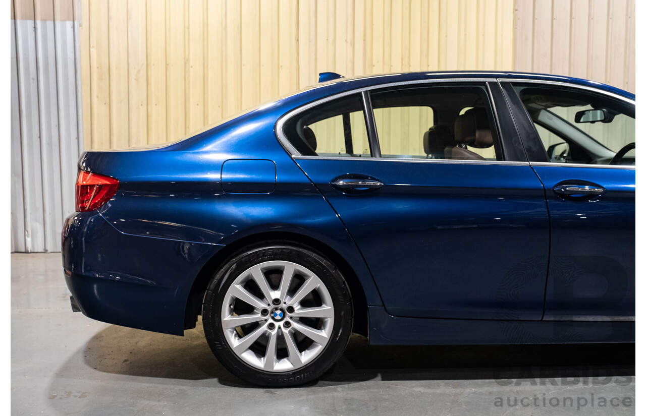 1/2011 BMW 535d F10 MY11 4d Sedan Metallic Blue Twin Turbo Diesel 3.0L