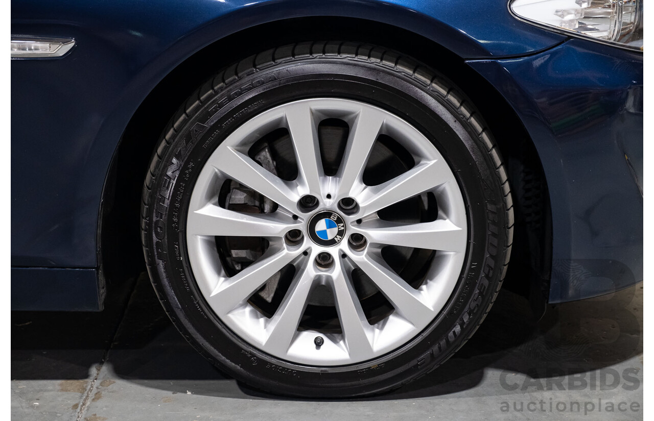 1/2011 BMW 535d F10 MY11 4d Sedan Metallic Blue Twin Turbo Diesel 3.0L