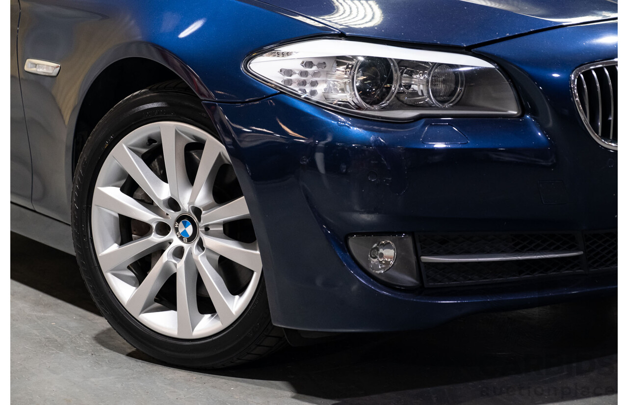 1/2011 BMW 535d F10 MY11 4d Sedan Metallic Blue Twin Turbo Diesel 3.0L