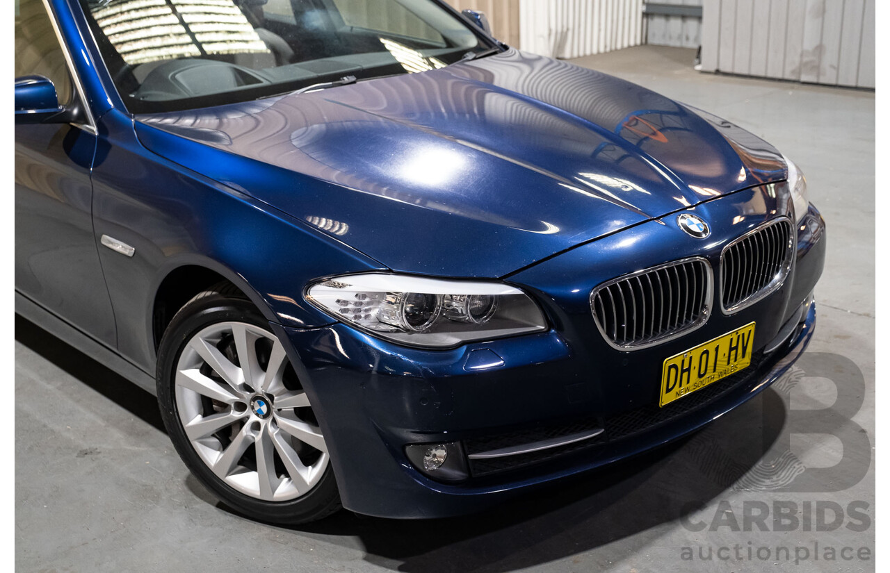 1/2011 BMW 535d F10 MY11 4d Sedan Metallic Blue Twin Turbo Diesel 3.0L