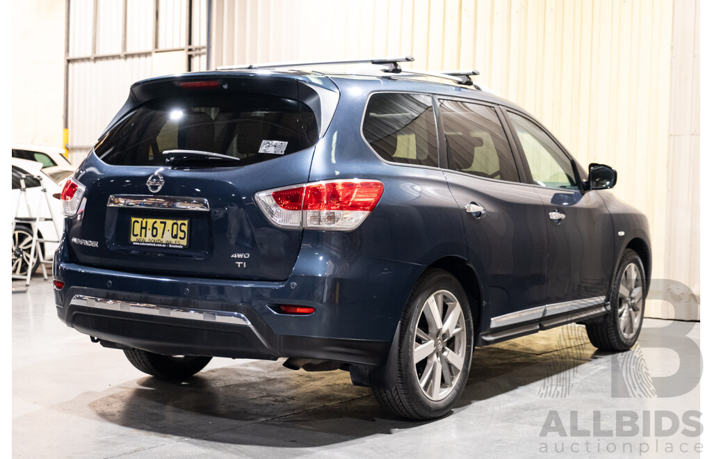 5/2016 Nissan Pathfinder Ti (4x4) - Lot 1496306 | CARBIDS