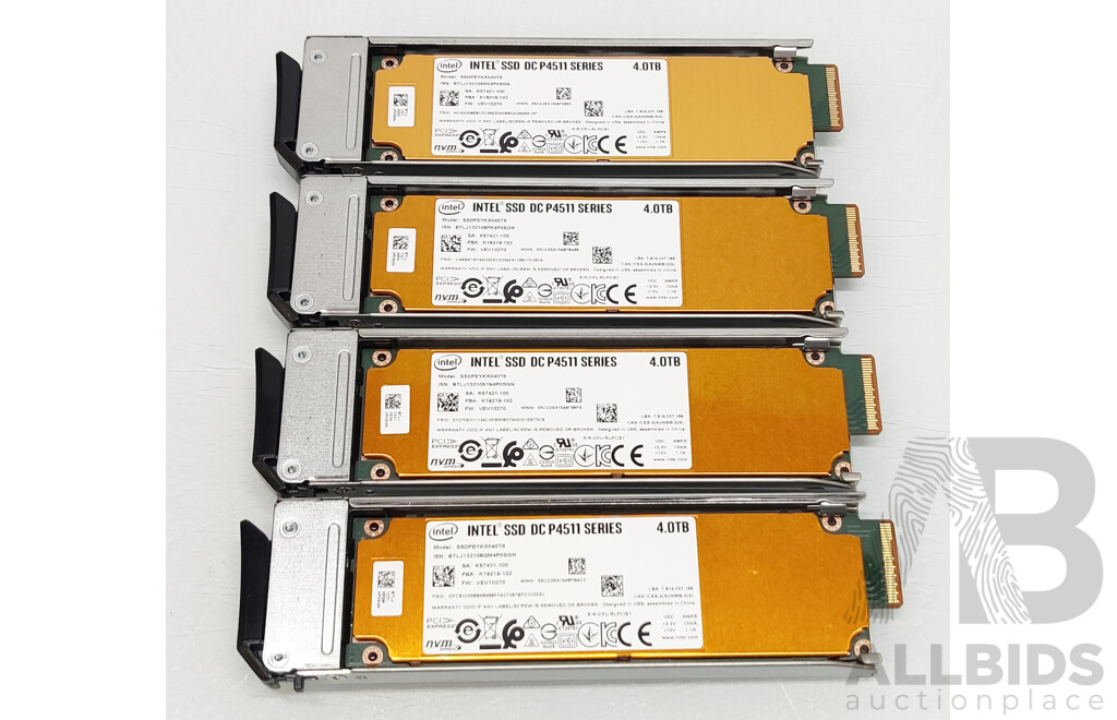 SuperMicro (121NF-X11) Dual Xeon GOLD (5222) 3.8GHz-3.9GHz 4-Core CPU 2RU Server W/ 128GB DDR4 & 4x 4TB NVMe SSDs