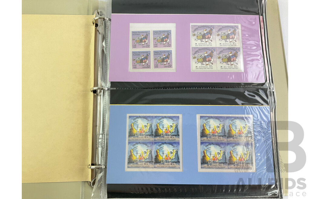 Two Albums of Australian 1980's First Day Issues and Stamp Packs