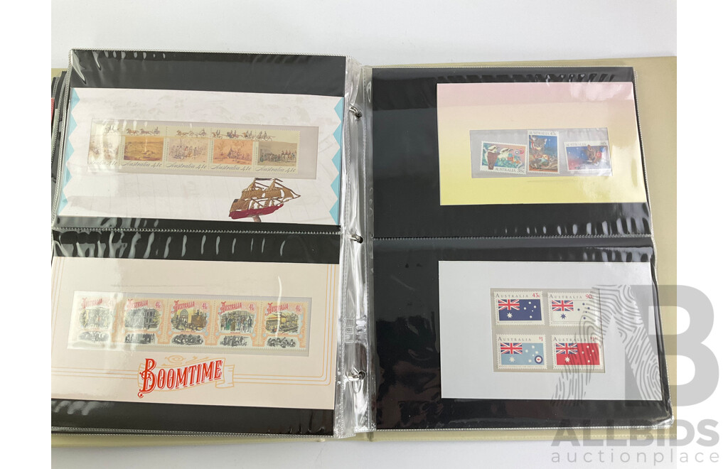 Two Albums of Australian 1980's First Day Issues and Stamp Packs