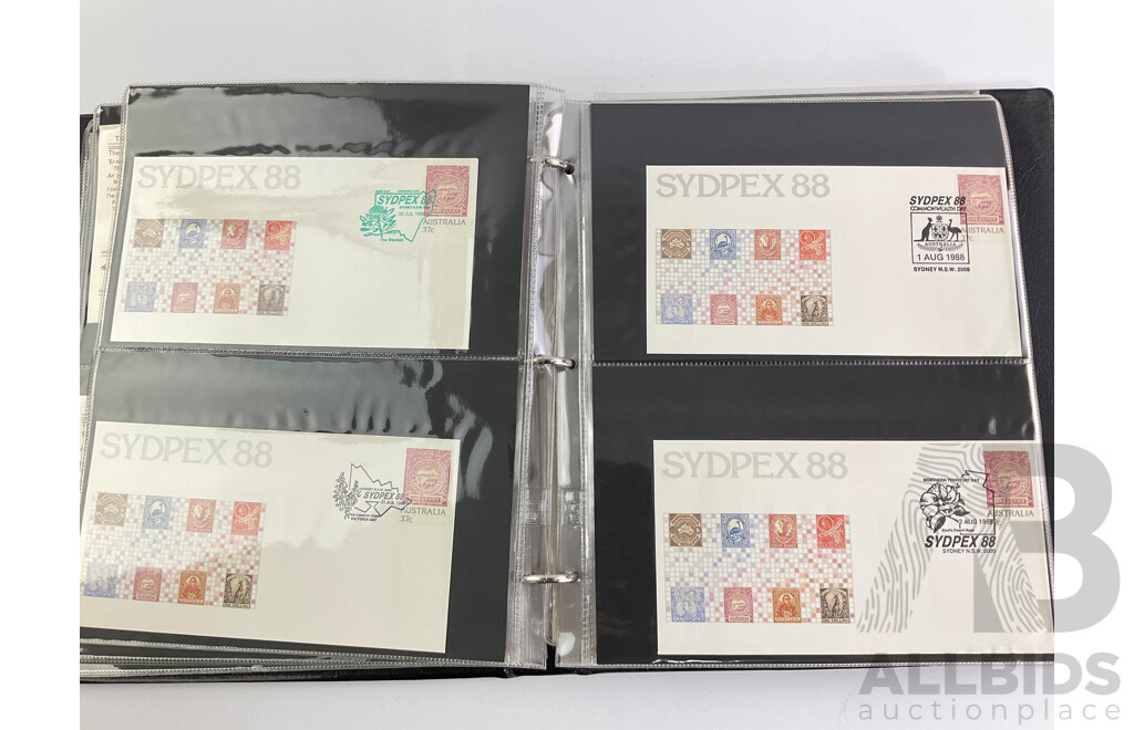 Two Albums of Australian 1980's First Day Issues and Stamp Packs