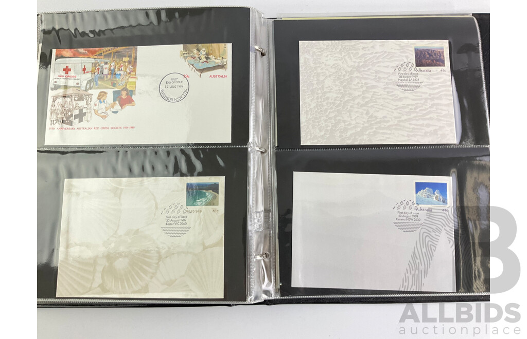 Two Albums of Australian 1980's First Day Issues and Stamp Packs