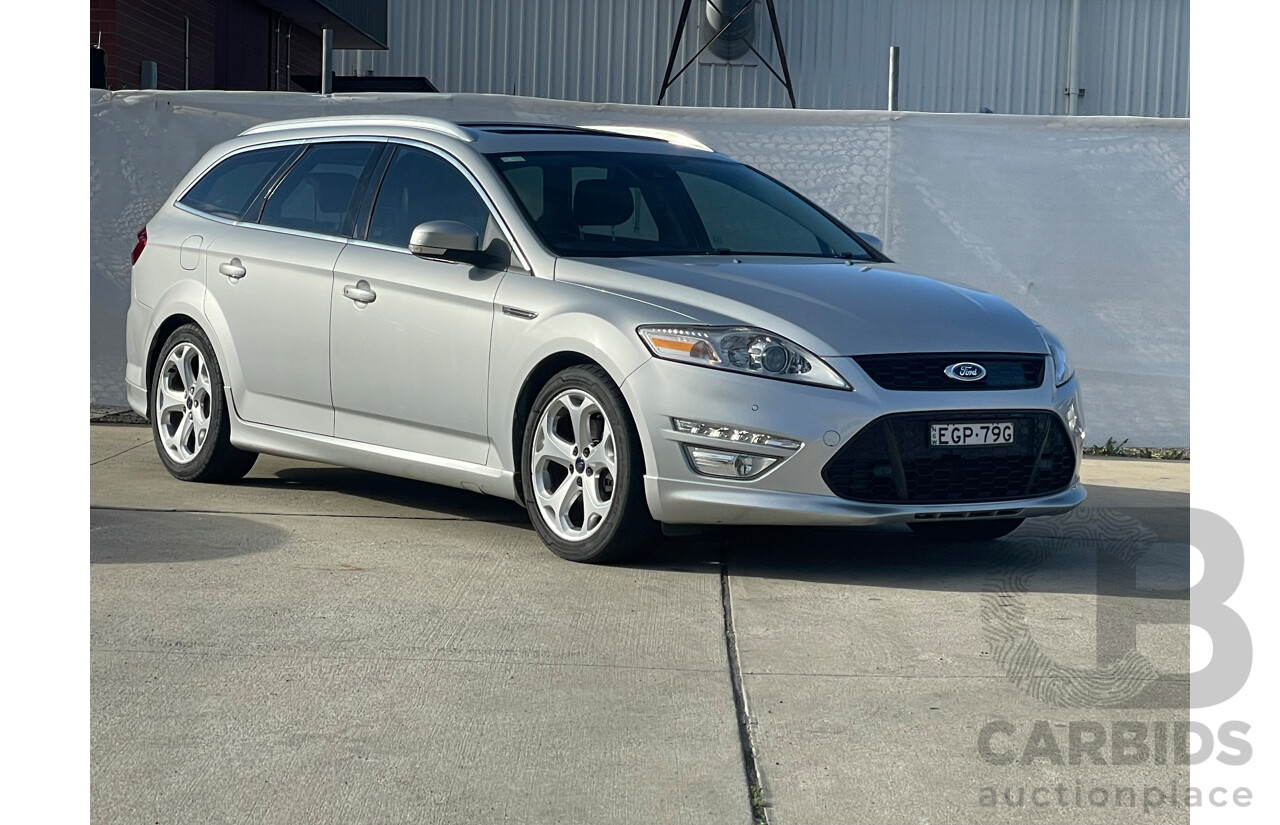 8/2012 Ford Mondeo Titanium TDCi MC 4d Wagon Silver 2.0L