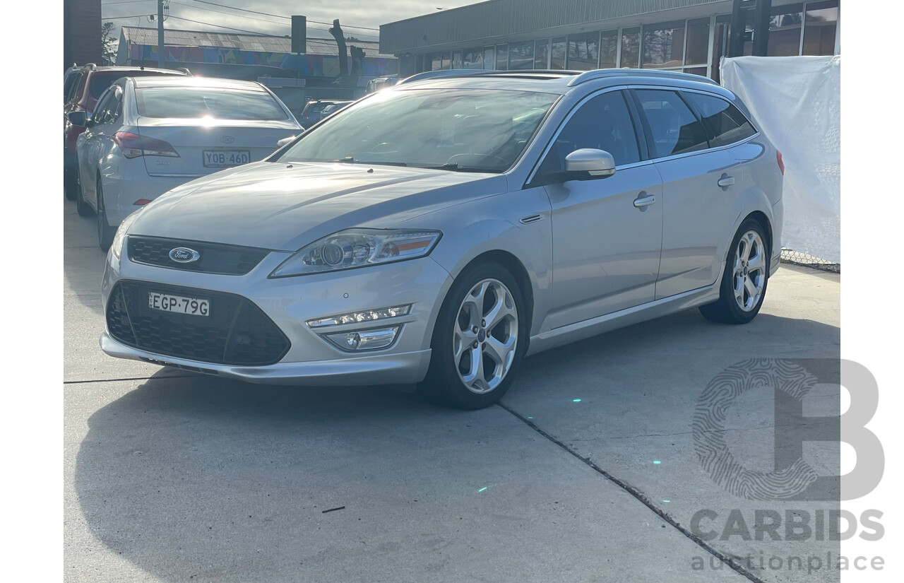8/2012 Ford Mondeo Titanium TDCi MC 4d Wagon Silver 2.0L