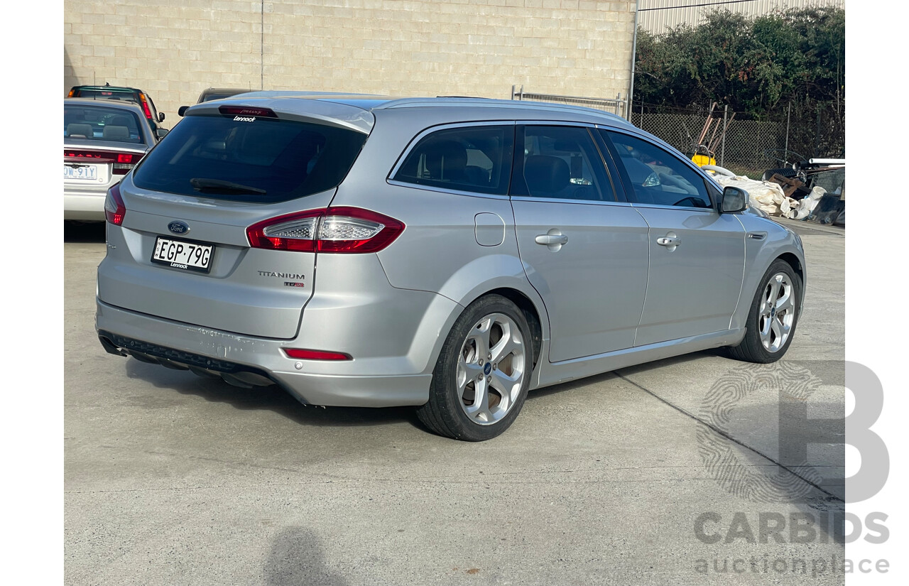 8/2012 Ford Mondeo Titanium TDCi MC 4d Wagon Silver 2.0L