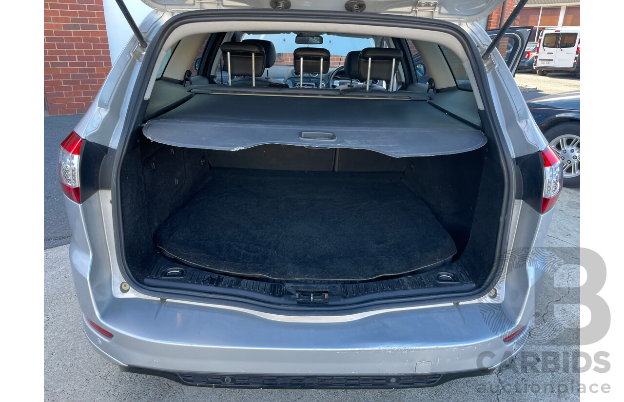 8/2012 Ford Mondeo Titanium TDCi MC 4d Wagon Silver 2.0L