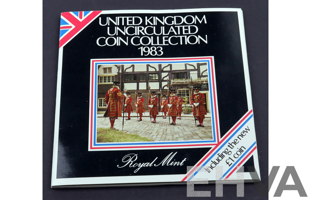 1983 UK Uncirculated Coin Collection.