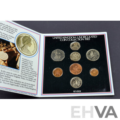 1983 UK Uncirculated Coin Collection.