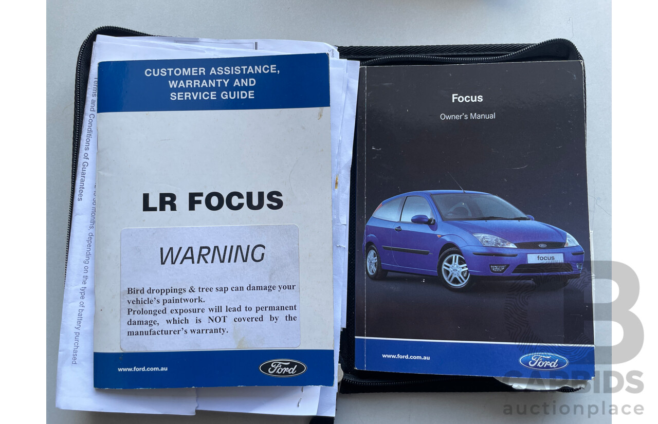 11/2003 Ford Focus CL LR 4d Sedan Silver 1.8L