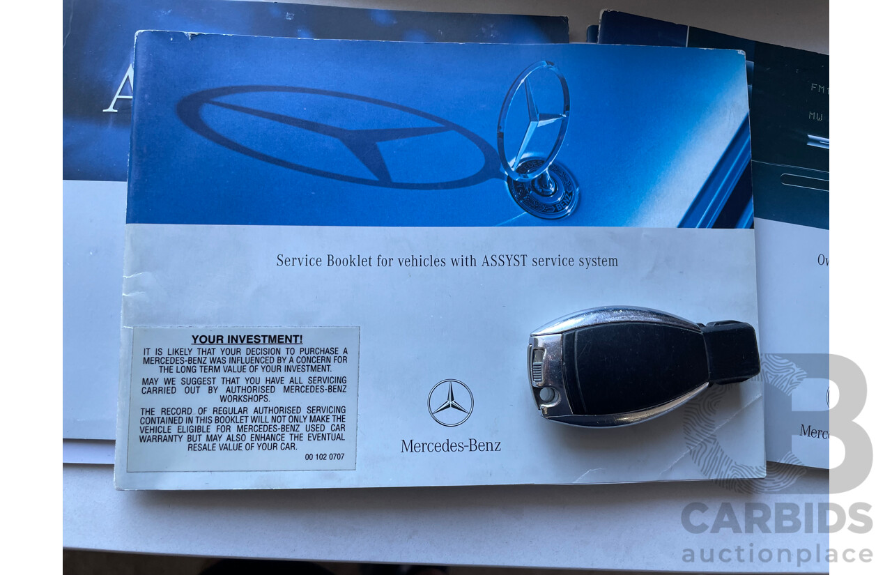 1/2007 Mercedes-Benz C180 Kompressor Super Sport Edition W203 MY07 UPGRADE 4d Sedan Black 1.8L