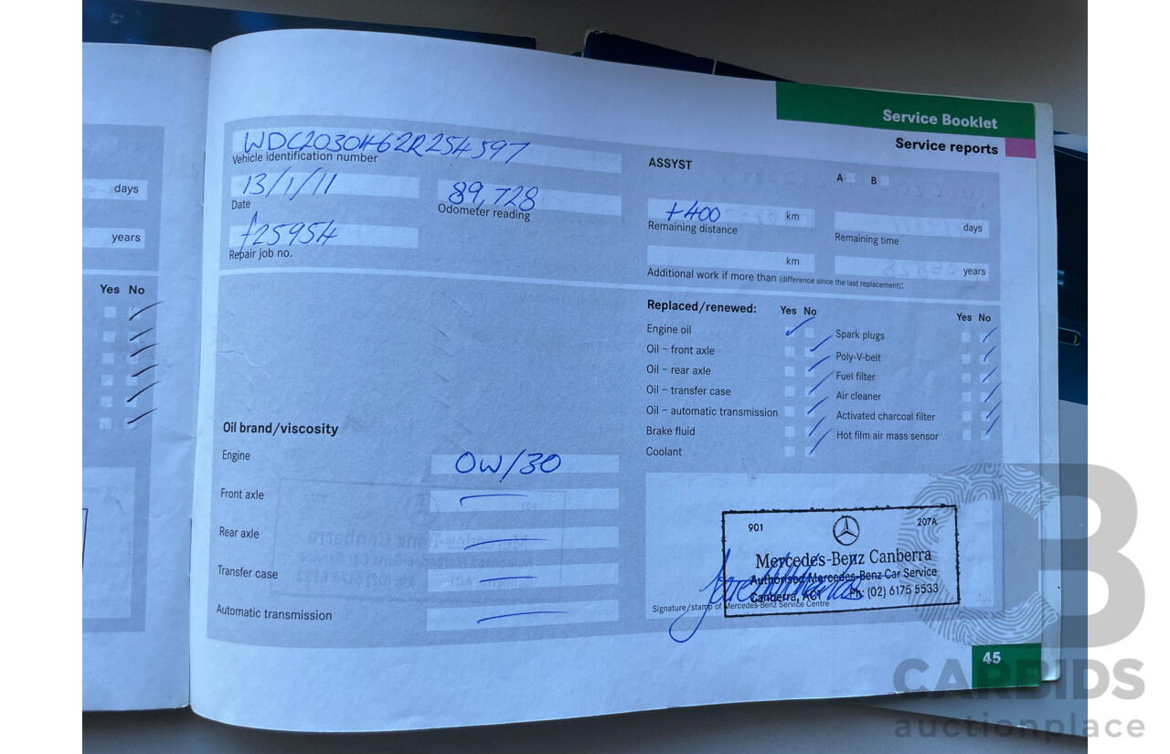 1/2007 Mercedes-Benz C180 Kompressor Super Sport Edition W203 MY07 UPGRADE 4d Sedan Black 1.8L