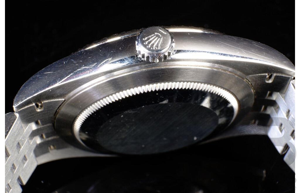 Rolex Oyster Perpetual Datejust 41 Wrist Watch with Blue Index, Serial No 2746A3W0