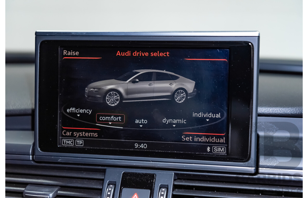 8/2015 Audi S7 Sportback (AWD) 4.0 TFSI 4G MY15 5d Hatchback Midnight Purple Wrap Twin Turbo V8 4.0L - Modified 700hp+