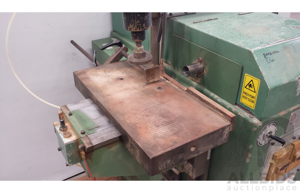 Renzo Balestrini 2/Cap Double Sided Slot Mortiser